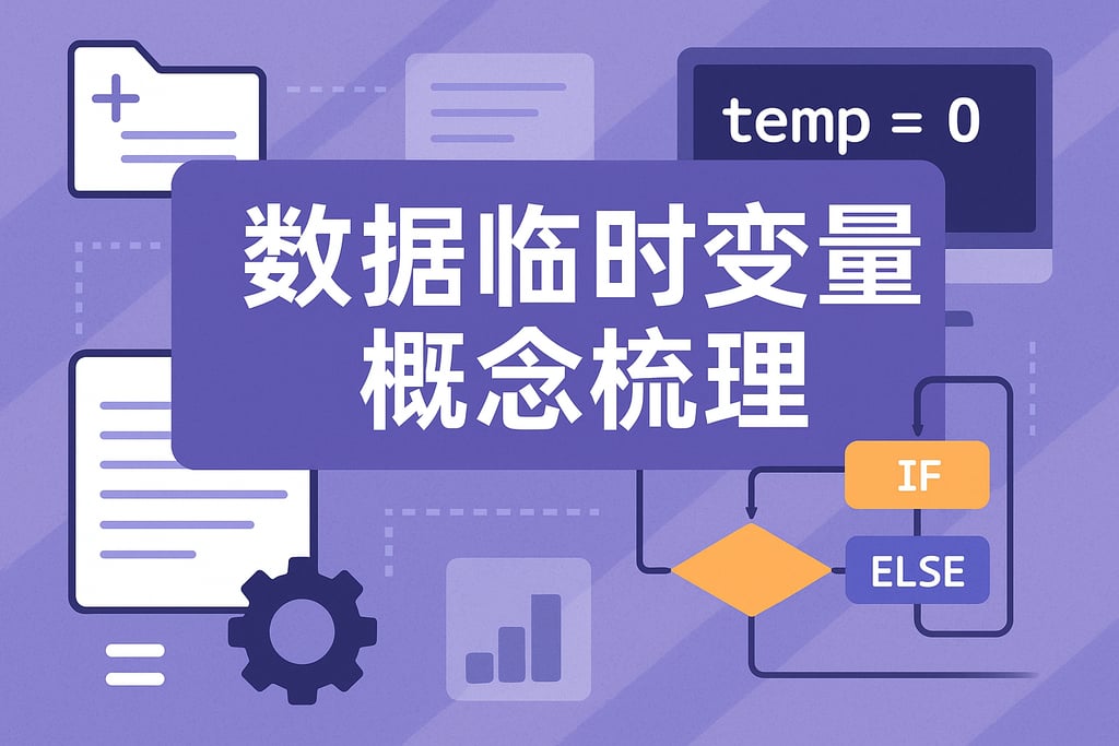 数据临时变量概念梳理