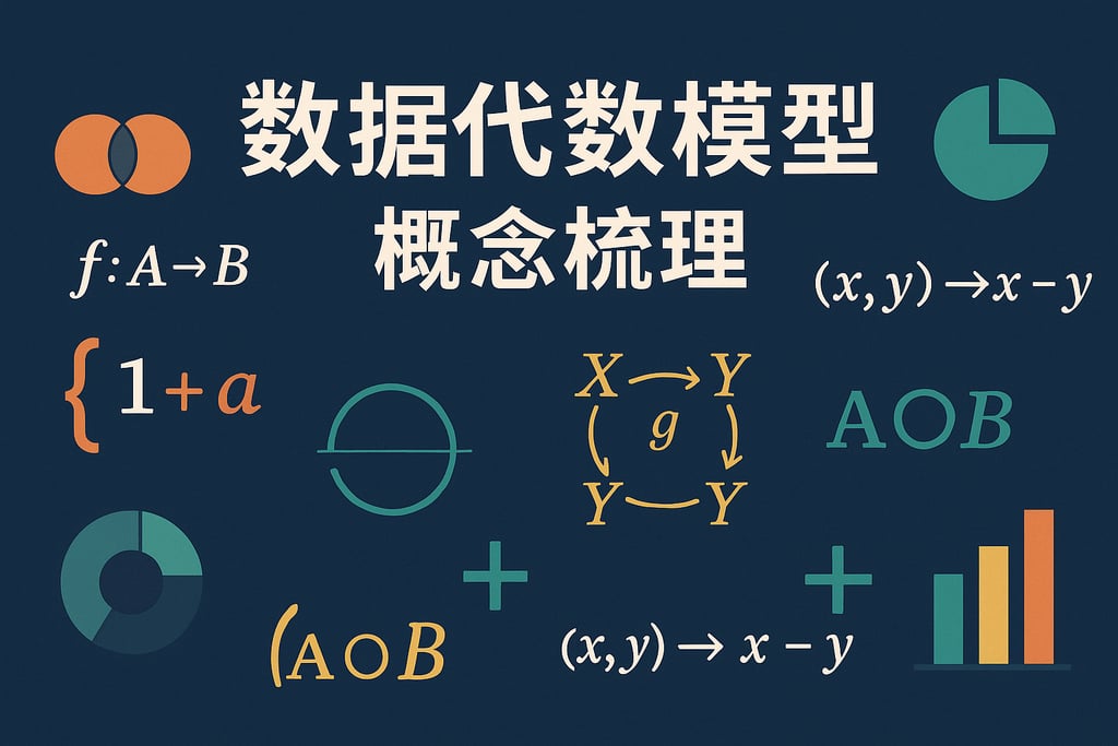 数据代数模型概念梳理