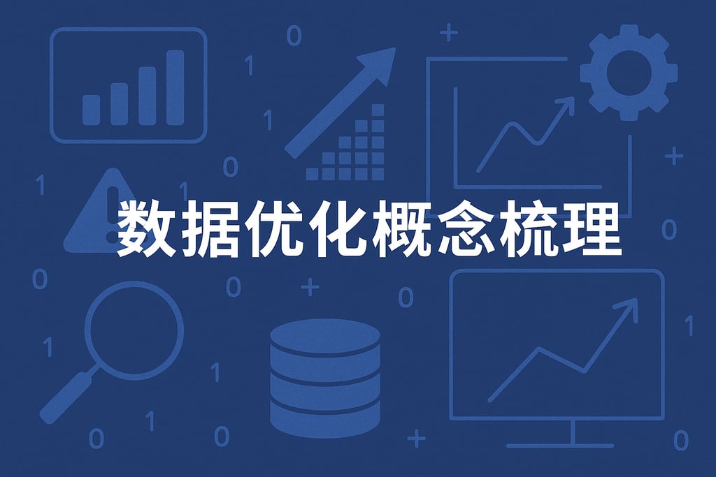 数据优化概念梳理