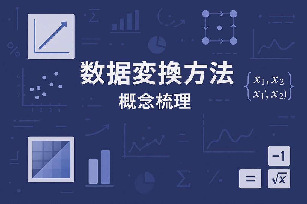 数据变换方法概念梳理