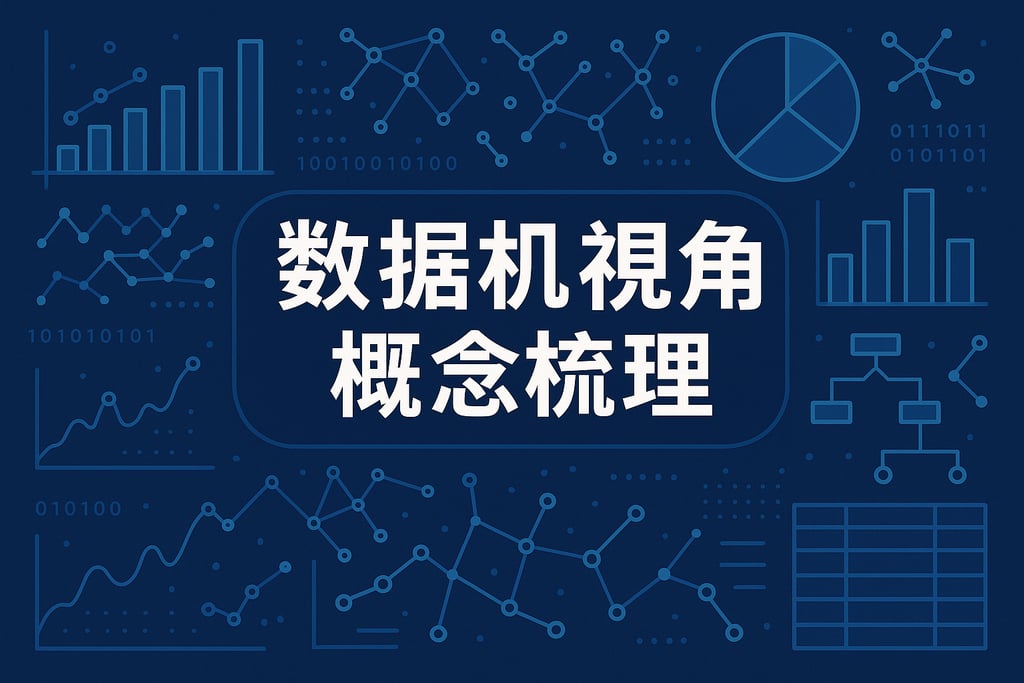 数据机视角概念梳理