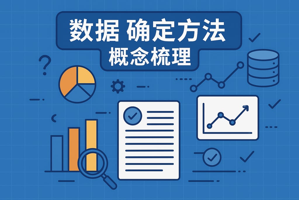 数据确定方法概念梳理