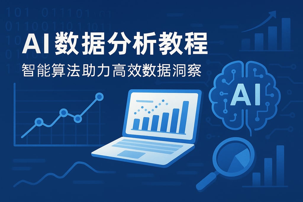 AI数据分析教程如何融合技术？智能算法助力高效数据洞察