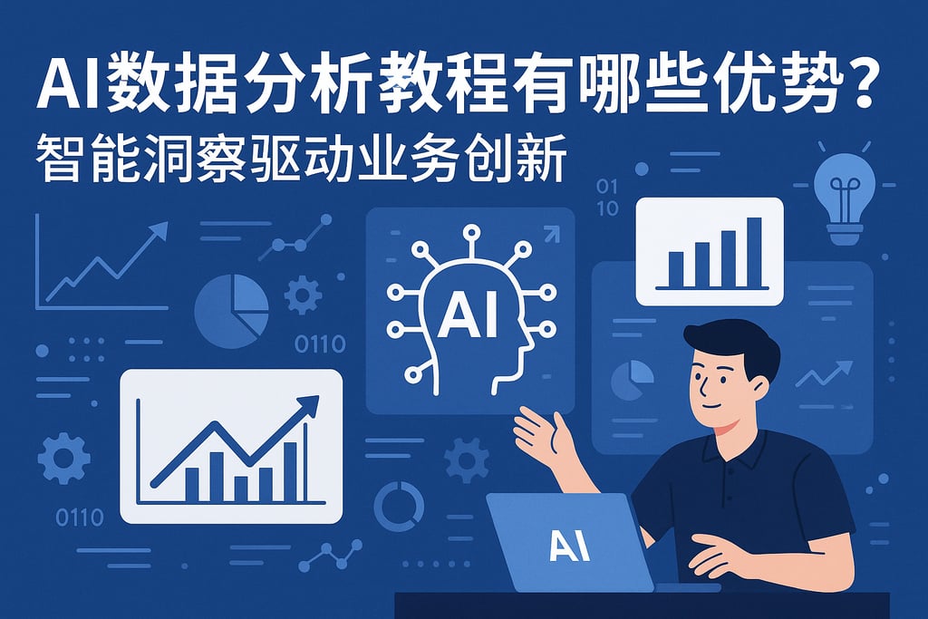 AI数据分析教程有哪些优势？智能洞察驱动业务创新