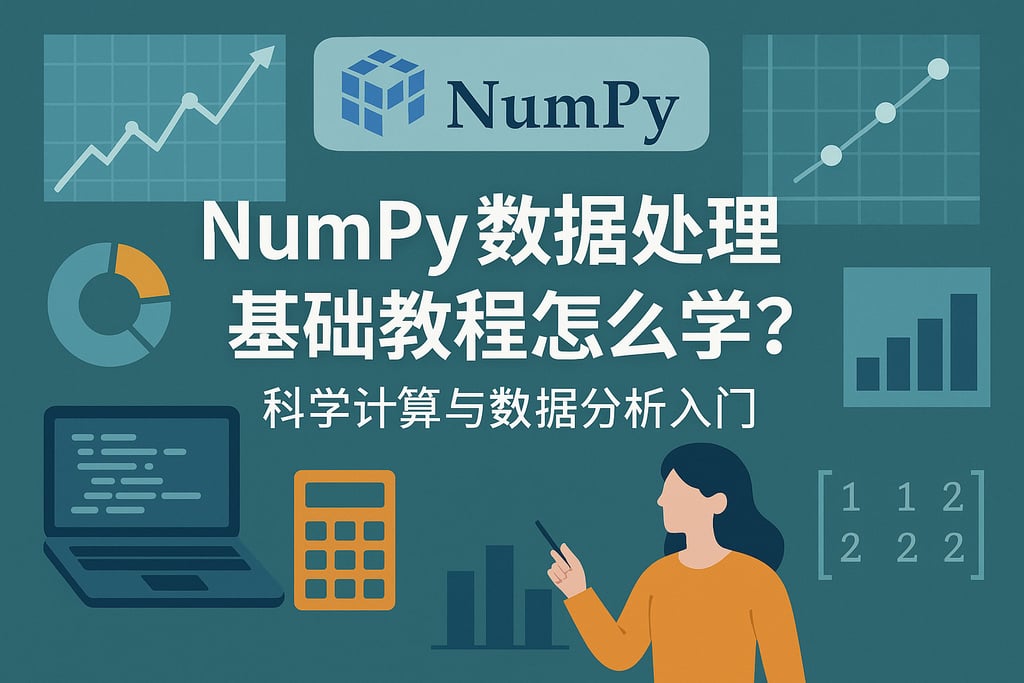 NumPy数据处理基础教程怎么学？科学计算与数据分析入门