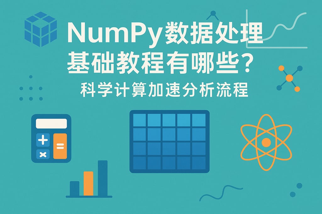 NumPy数据处理基础教程有哪些？科学计算加速分析流程
