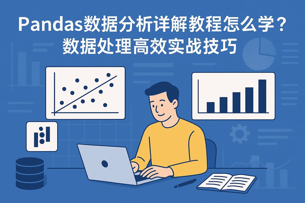 Pandas数据分析详解教程怎么学？数据处理高效实战技巧