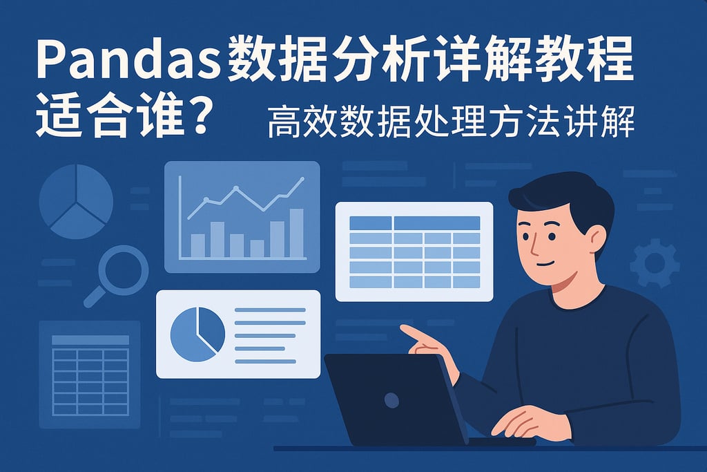 Pandas数据分析详解教程适合谁？高效数据处理方法讲解