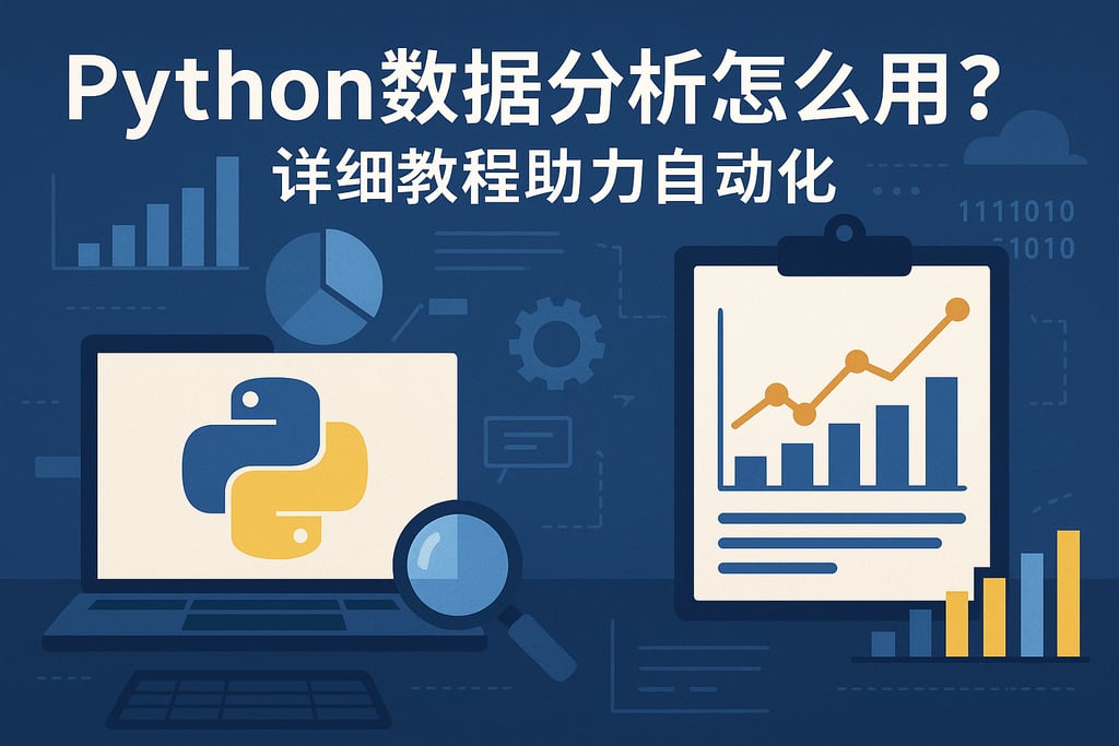 Python数据分析怎么用？详细教程助力自动化