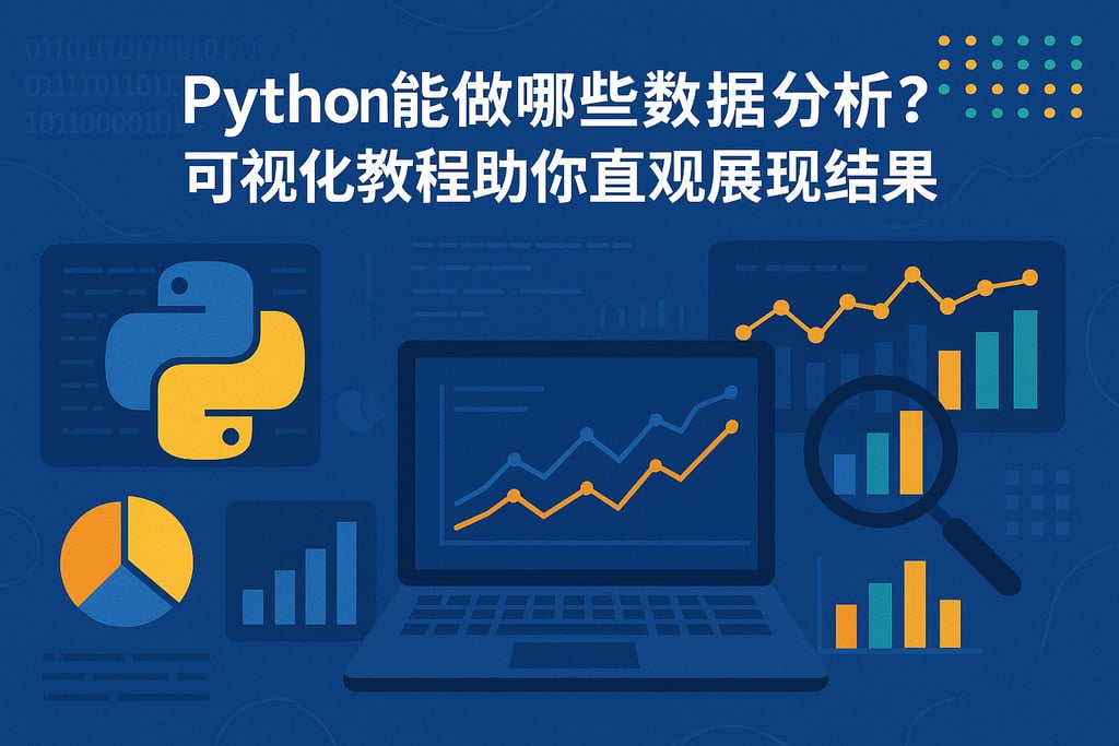 Python能做哪些数据分析？可视化教程助你直观展现结果