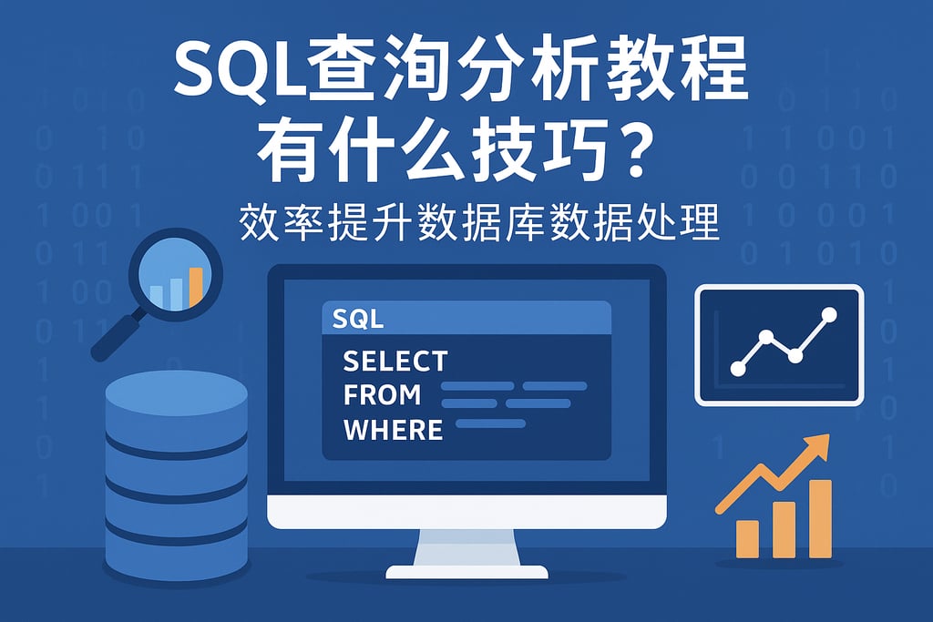 SQL查询分析教程有什么技巧？效率提升数据库数据处理