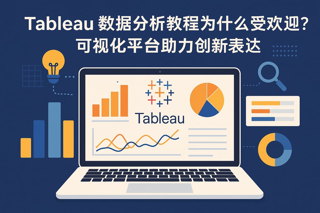 Tableau数据分析教程为什么受欢迎？可视化平台助力创新表达