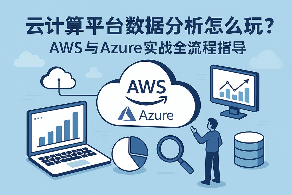 云计算平台数据分析怎么玩？AWS与Azure实战全流程指导