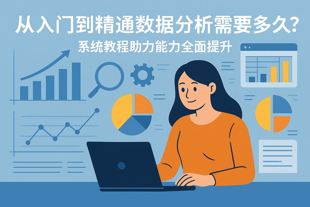 从入门到精通数据分析需要多久？系统教程助力能力全面提升