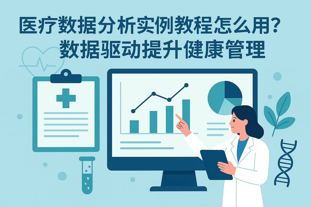 医疗数据分析实例教程怎么用？数据驱动提升健康管理