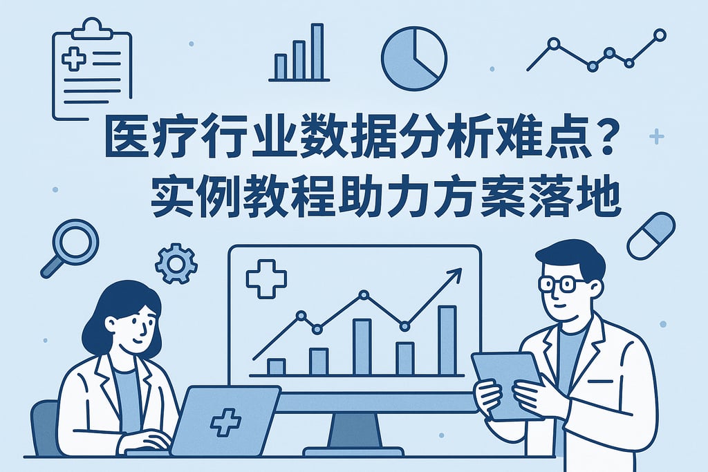 医疗行业数据分析难点有哪些？实例教程助力方案落地