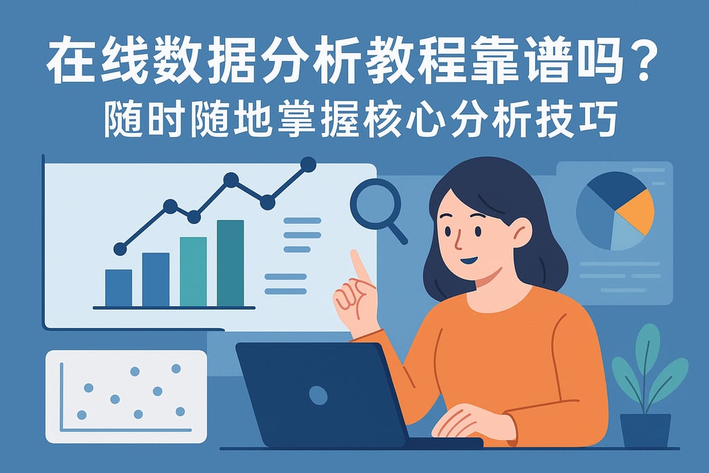 在线数据分析教程靠谱吗？随时随地掌握核心分析技巧