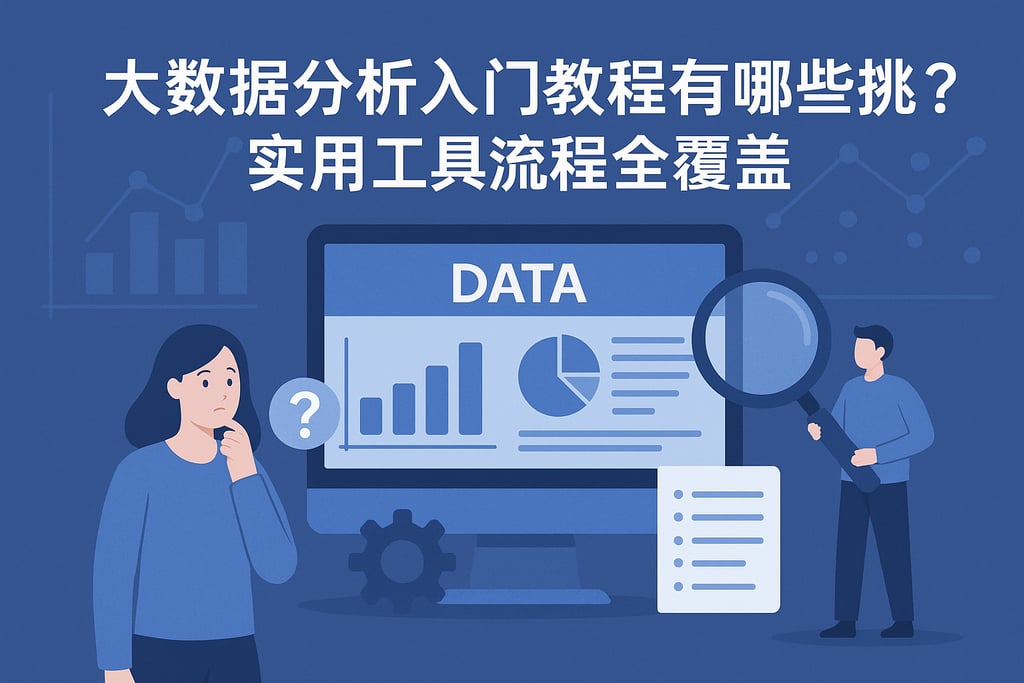 大数据分析入门教程有哪些挑战？实用工具流程全覆盖