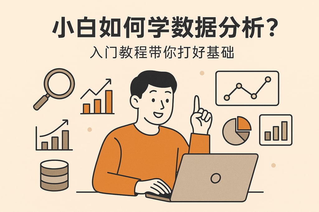 小白如何学数据分析？入门教程带你打好基础