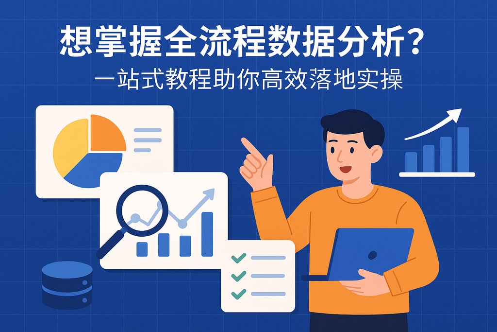 想掌握全流程数据分析？一站式教程助你高效落地实操