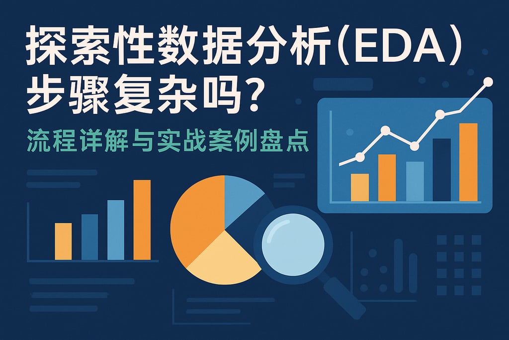 探索性数据分析（EDA）步骤复杂吗？流程详解与实战案例盘点