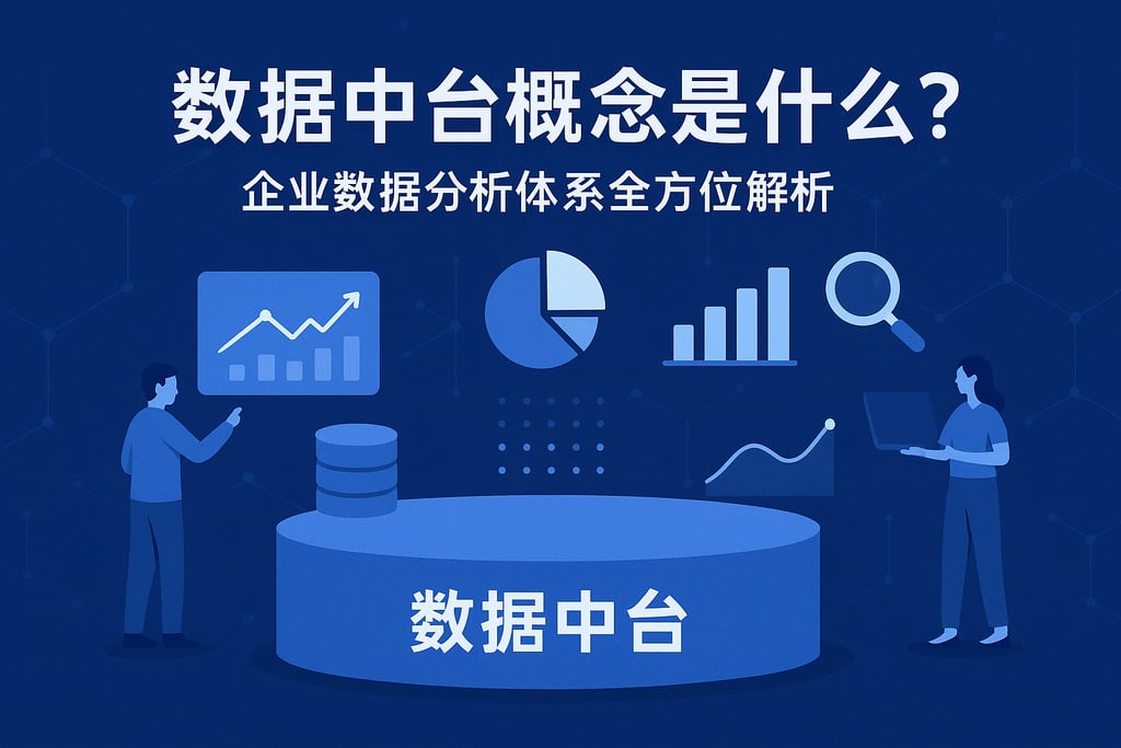 数据中台概念是什么？企业数据分析体系全方位解析