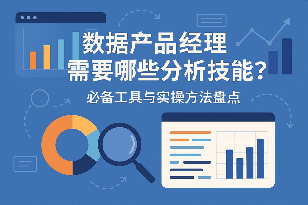数据产品经理需要哪些分析技能？必备工具与实操方法盘点