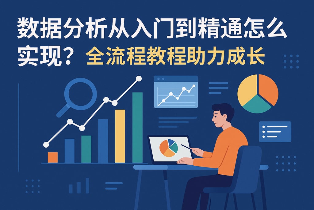 数据分析从入门到精通怎么实现？全流程教程助力成长