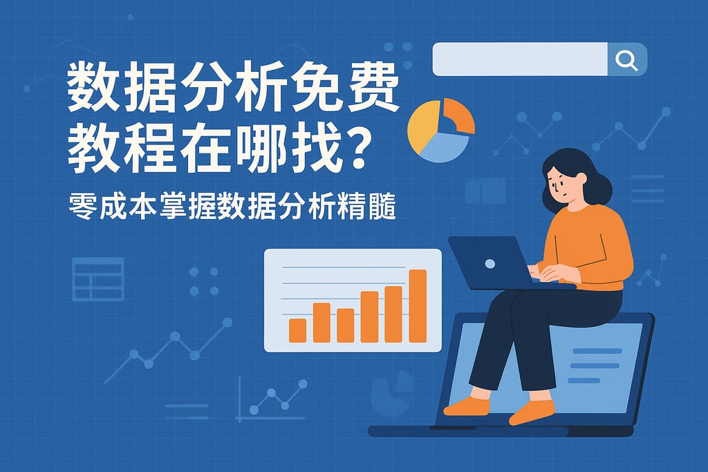 数据分析免费教程在哪找？零成本掌握数据分析精髓