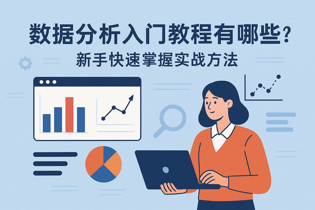 数据分析入门教程有哪些步骤？新手快速掌握实战方法