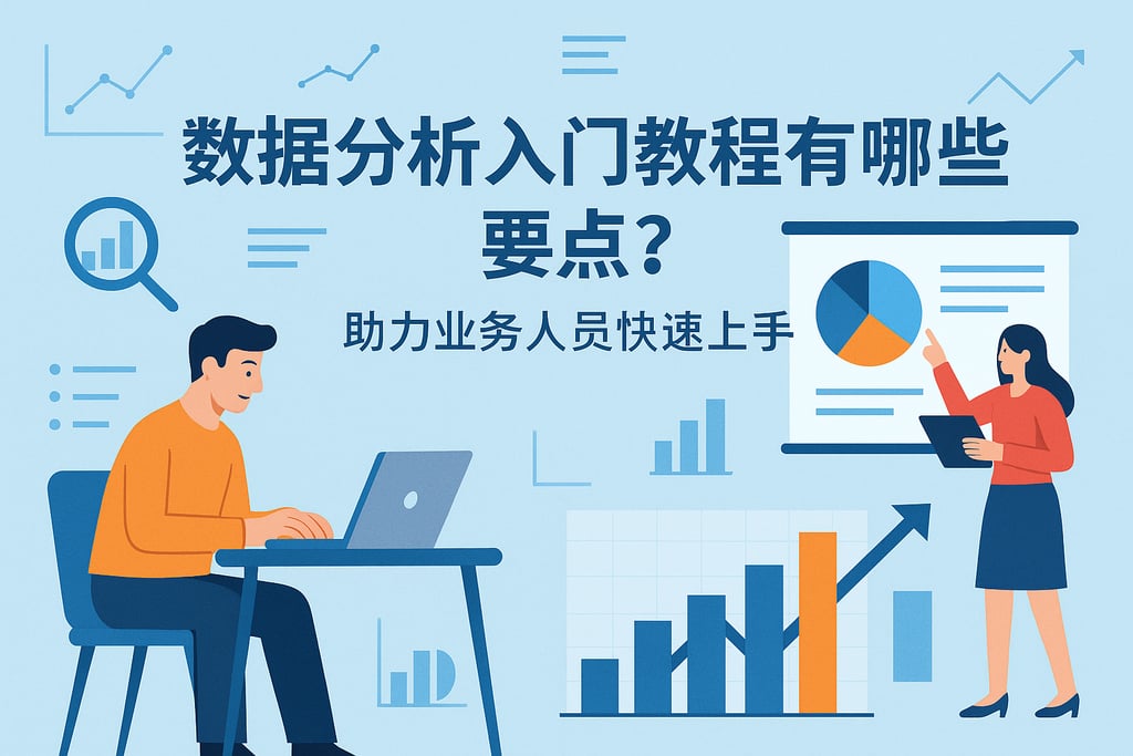 数据分析入门教程有哪些要点？助力业务人员快速上手