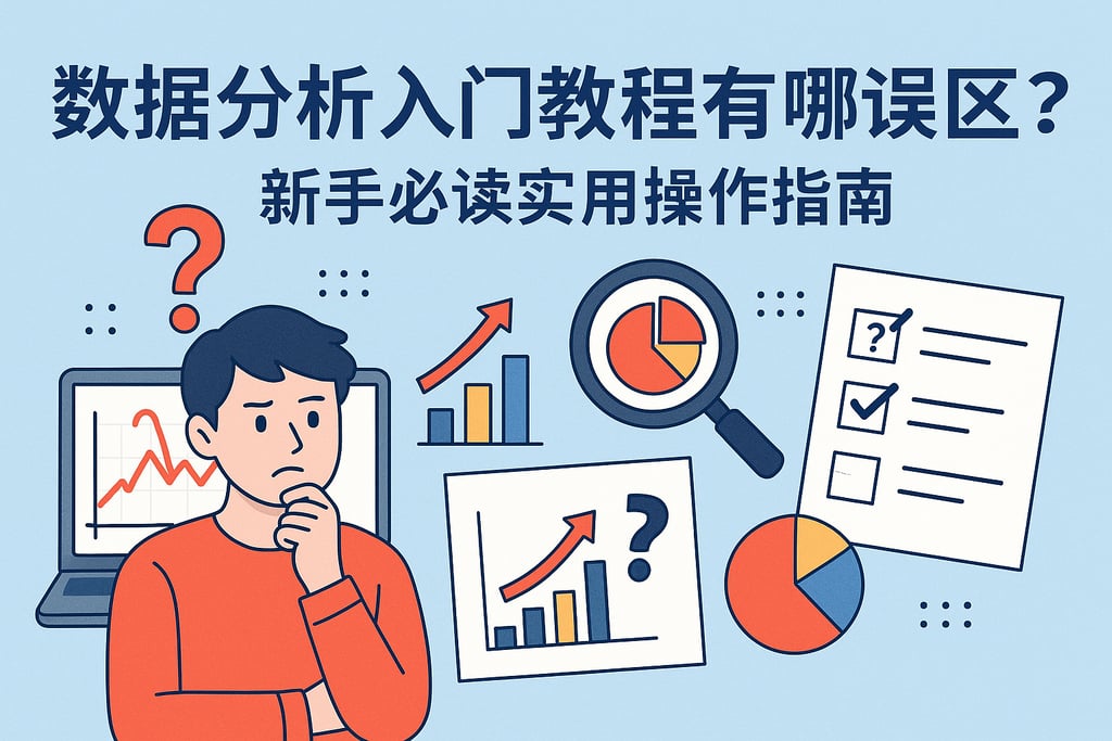 数据分析入门教程有哪些误区？新手必读实用操作指南
