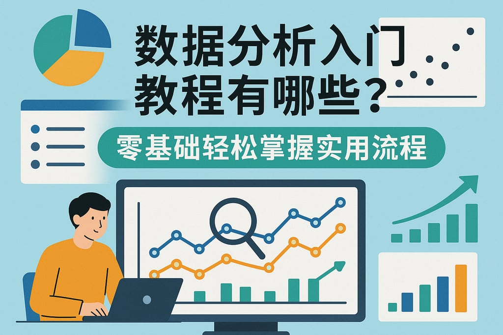 数据分析入门教程有哪些？零基础轻松掌握实用流程