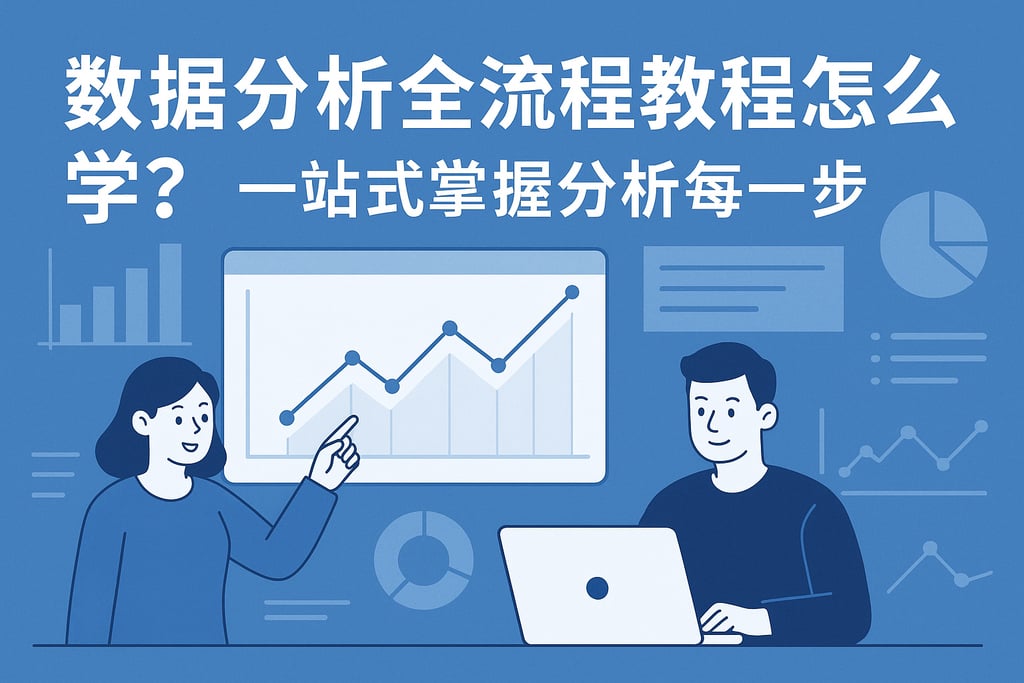 数据分析全流程教程怎么学？一站式掌握分析每一步