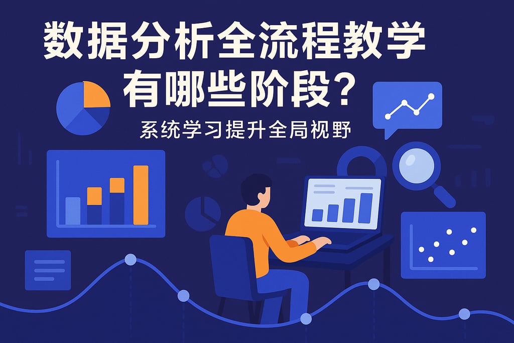 数据分析全流程教程有哪些阶段？系统学习提升全局视野