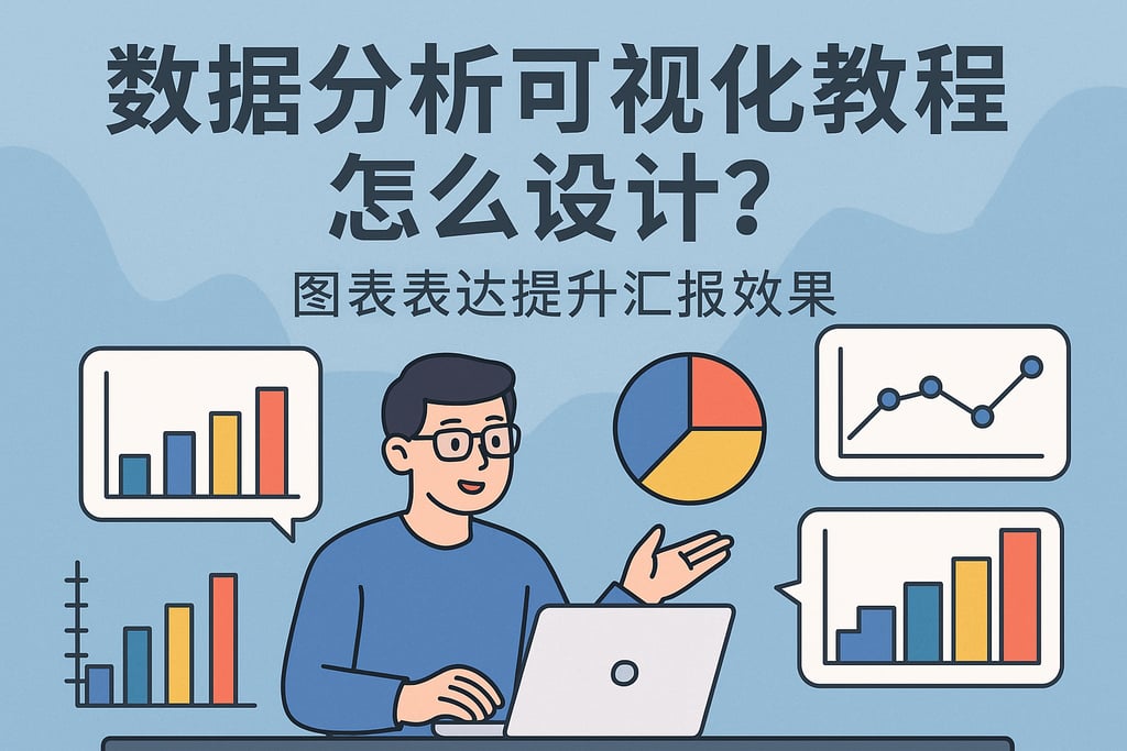 数据分析可视化教程怎么设计？图表表达提升汇报效果