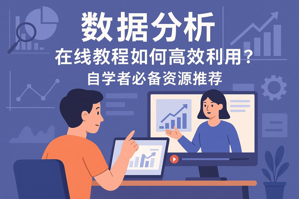 数据分析在线教程如何高效利用？自学者必备资源推荐