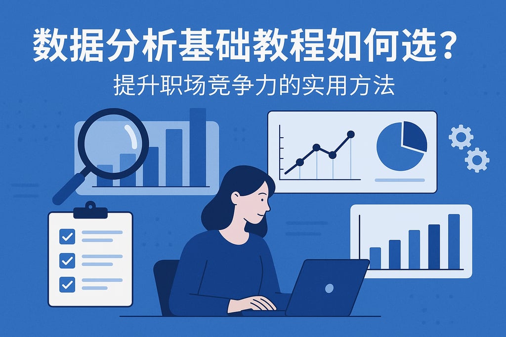 数据分析基础教程如何选？提升职场竞争力的实用方法