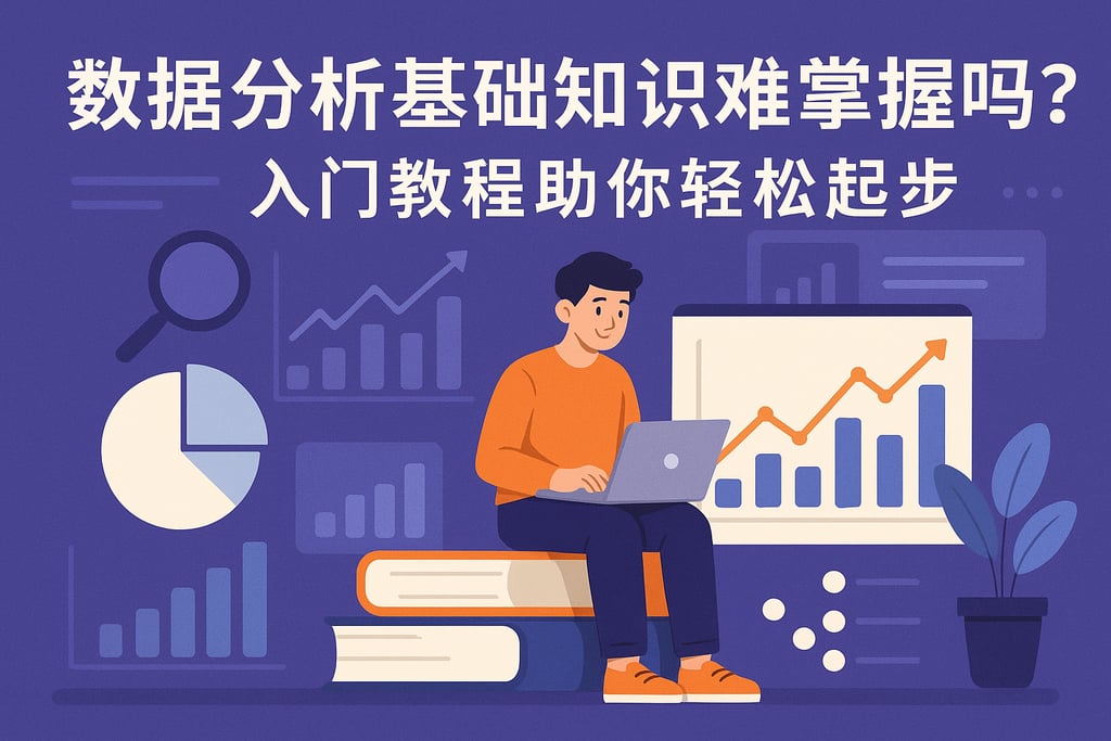 数据分析基础知识难掌握吗？入门教程助你轻松起步