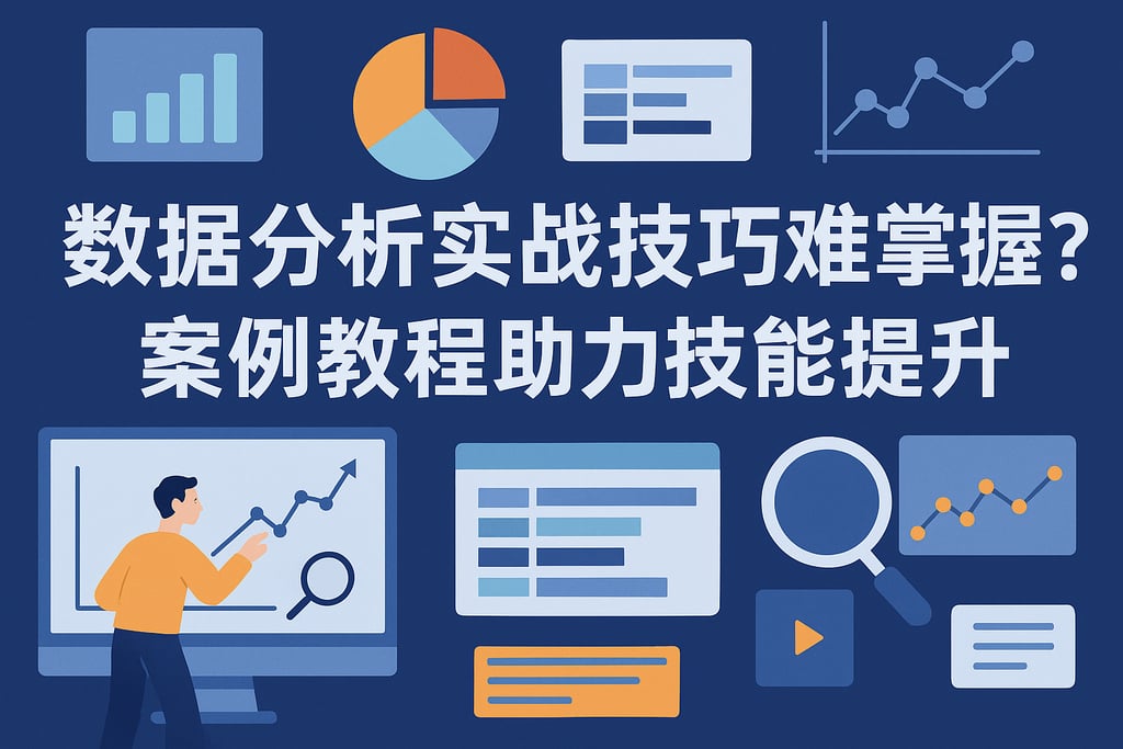 数据分析实战技巧难掌握？案例教程助力技能提升
