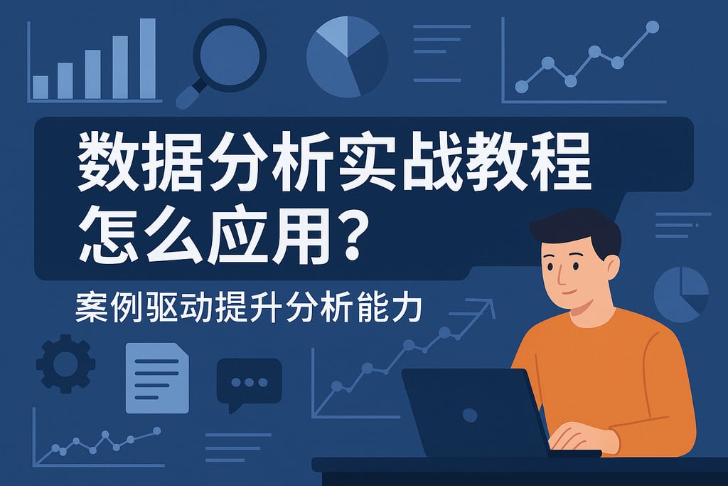 数据分析实战教程怎么应用？案例驱动提升分析能力