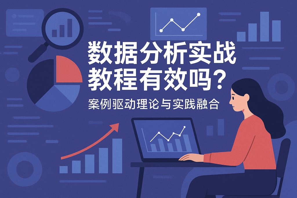 数据分析实战教程有效吗？案例驱动理论与实践融合