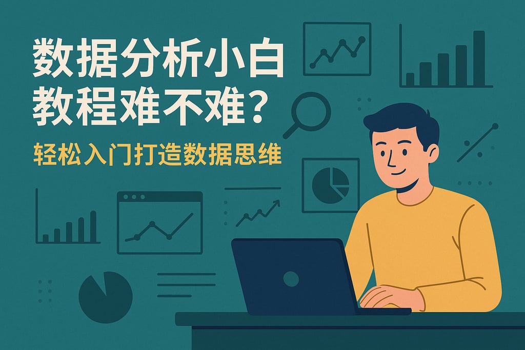 数据分析小白教程难不难？轻松入门打造数据思维