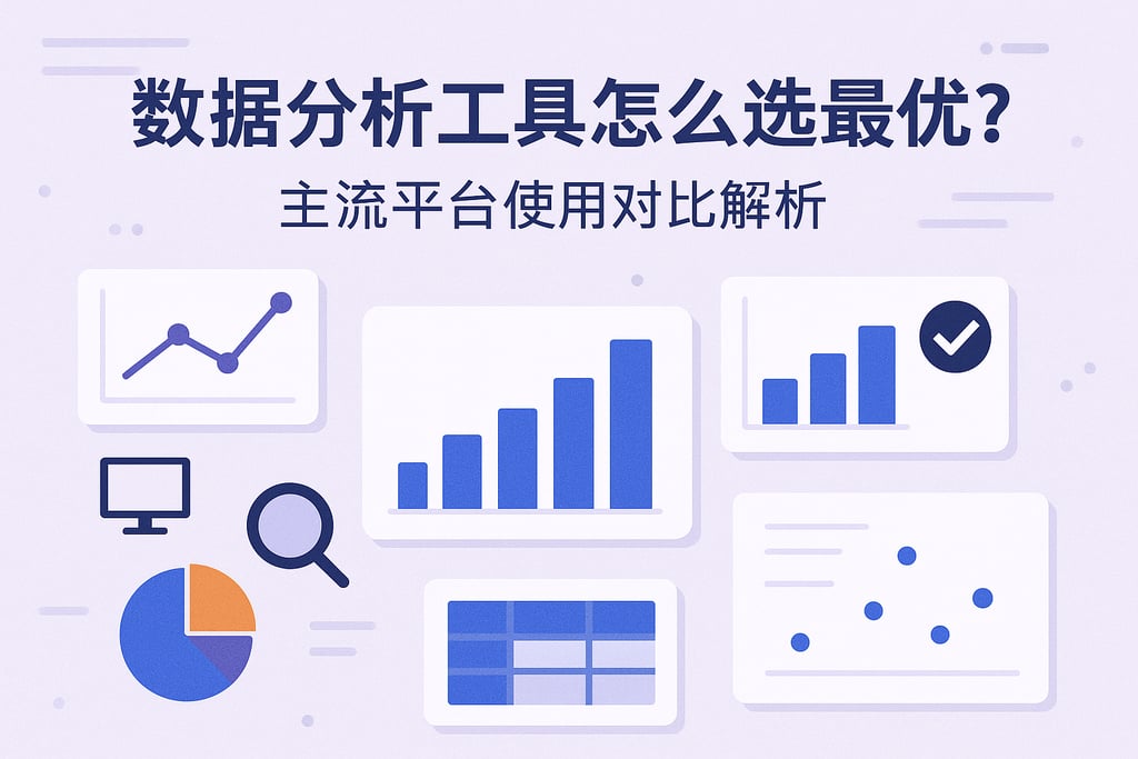 数据分析工具怎么选最优？主流平台使用对比解析