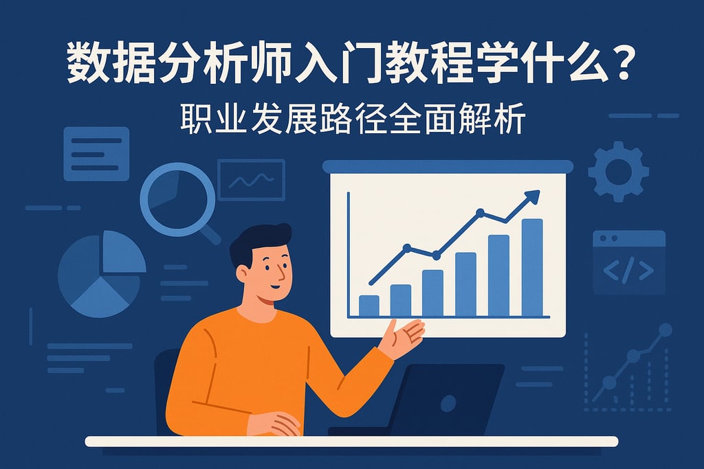 数据分析师入门教程学什么？职业发展路径全面解析