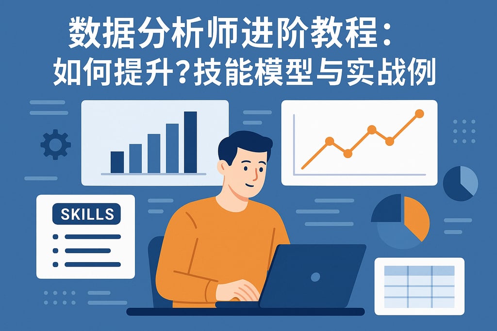 数据分析师进阶教程如何提升？技能模型与实战案例