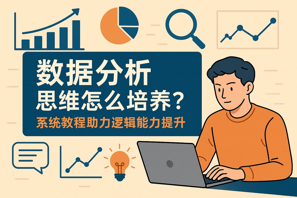 数据分析思维怎么培养？系统教程助力逻辑能力提升