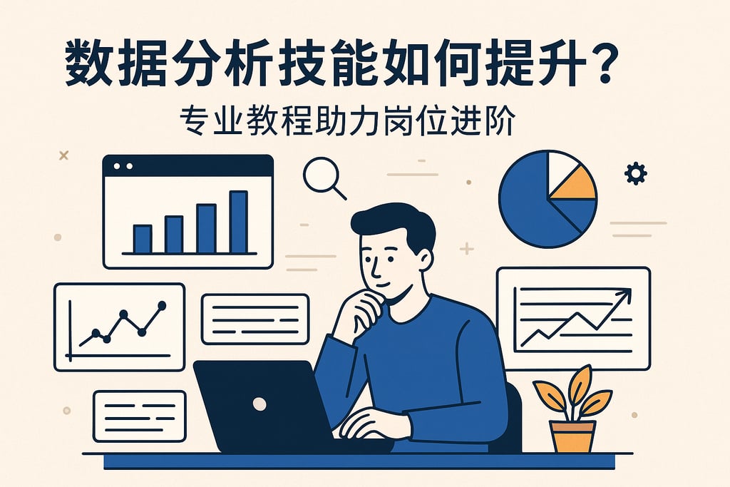 数据分析技能如何提升？专业教程助力岗位进阶