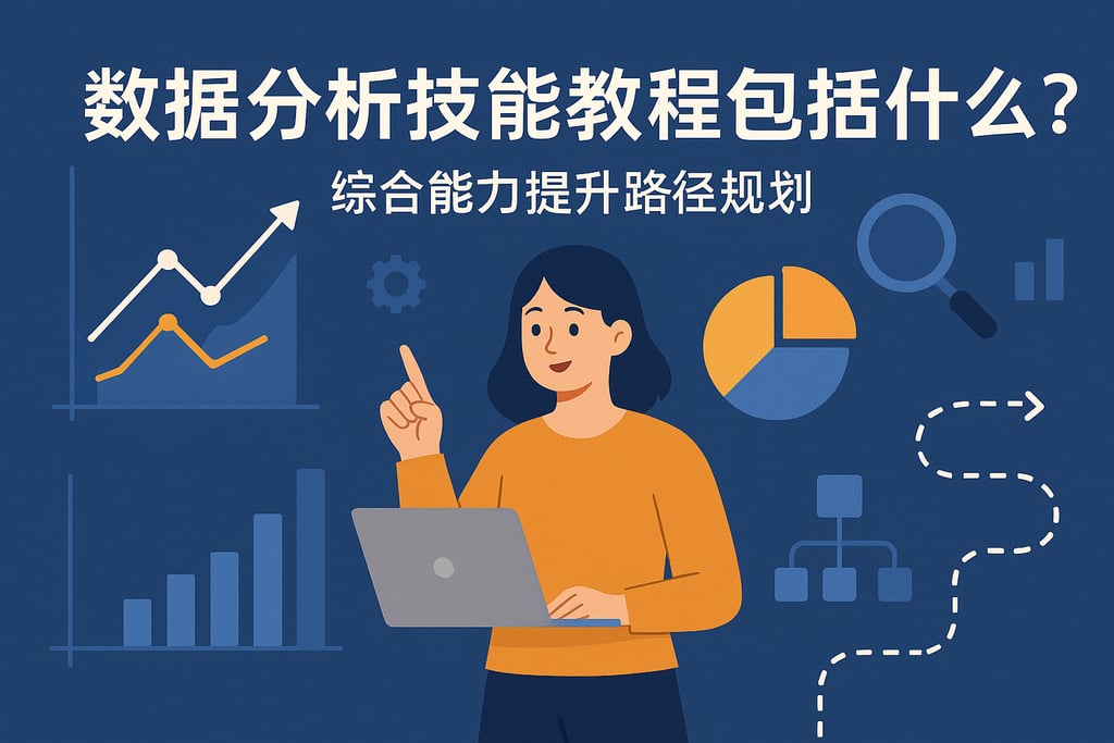数据分析技能教程包括什么？综合能力提升路径规划