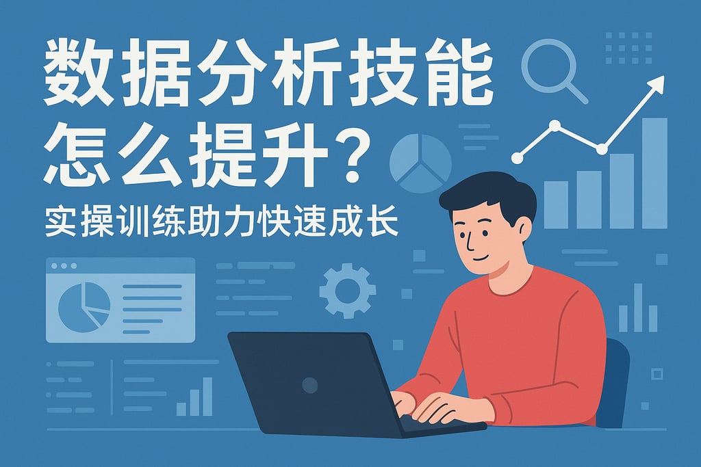 数据分析技能教程怎么提升？实操训练助力快速成长
